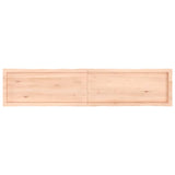Table Top 180x40x cm Untreated Solid Wood Live Edge 363909