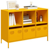 Sideboard Mustard Yellow 101.5x39x73.5 cm Cold-rolled Steel 851367