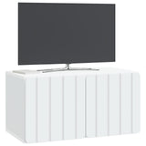 Wall-Mounted TV Cabinet White 59.5 x 31 x 30 cm Engineered Wood 898365