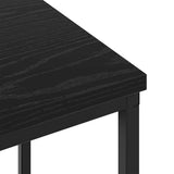 Bedside Cabinet 2 pcs Black Oak 38 x 30 x 48 cm Engineered Wood 859581