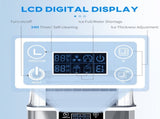 3.2L Compact Ice Machine, with LCD Screen and Accessories - Silver-Tone T3398P344441