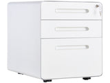 Lockable File Cabinet with 3 Drawers, Vertical Office Drawer for A4, Letter, Legal Size, Anti-tilt T3398P344851