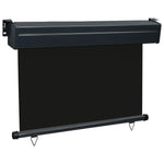 Balcony Side Awning 85x250 cm Black 48406