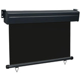 Balcony Side Awning 85x250 cm Black 48406
