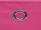 Storage Boxes 10 pcs Pink 32x32x32 cm Fabric 288347