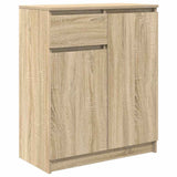 Sideboard with Drawer Sonoma Oak 71x35x84 cm Engineered Wood 861591