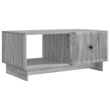 Coffee Table Grey Sonoma 90 x 50 x 40 cm Engineered Wood 894041