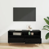TV Cabinet with Drawer Black Oak 100 x 34.5 x 44.5 cm 881779