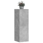 Plant Stands 2 pcs Concrete Grey 33x33x100 cm Engineered Wood 3307885