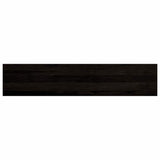 Stair Treads 16 pcs Brown Black 120x30x2 cm Solid Wood Oak 3283060