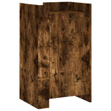 Sideboard Smoked Oak 45x35x75 cm Engineered Wood 848399