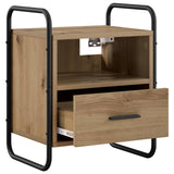 Hanging Bedside Cabinet 2 pcs Artisan Oak 40 x 30 x 50 cm 8013565