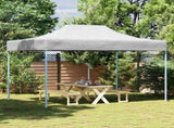 Professional Folding Party Tent 280x410x315 cm Steel White 48898