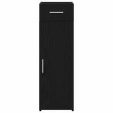 Sideboard with Drawer Black Oak 30 x 42.5 x 93 cm 868751