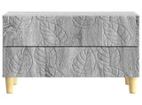 Bedside Table Grey Sonoma 62 x 34.5 x 48 cm Engineered Wood 895011