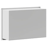 Shower Niche White 30 x 20 x 9.5 cm Stainless Steel 42012661
