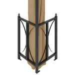 Gazebo with Sidewalls&Double Roofs 3x4 m Taupe 318545