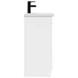 Bathroom Vanity with Sink High Gloss White 42 x 40 x 84.5 cm 889998