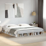 Bed Frame without Mattress White 180x200 cm Super King 3280454