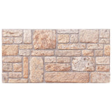 3D Wall Panels 10 pcs Brown 100x50 cm EPS 4008551