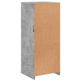 Sideboard with LED Lights Concrete Grey 41x37x100 cm 836647