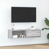 TV Cabinet Grey Sonoma 100x31x25.5 cm Engineered Wood 861482