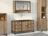 Bathroom Furniture Set 2 pcs Artisan Oak Engineered Wood 3402427