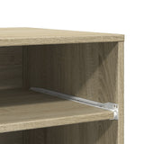Printer Stand with Wheels Sonoma Oak 60x48x74 cm 840634