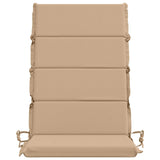 High Back Chair Cushion GEMERT 2 pcs 100% Polyester Sand 946047