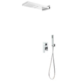 Shower System Stainless Steel 201 Silver 147725