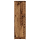Shoe Cabinet Old Wood 29.5x35x100.5 cm Engineered Wood 856991