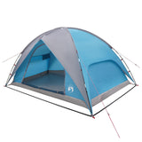 Camping Tent with Rainfly Water-resistant Dome Blue 42028531