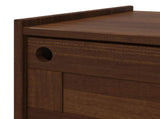 TV Cabinet BILBAO 114 x 40 x 45 cm Dark Caramel 42041334