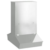 Pig Feeder Silver 82 x 51 x 91.5 cm Galvanised Steel 874644