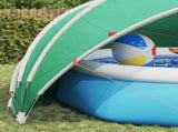 Pool Dome 500 x 500 x 236 cm 185T polyester with PU coating 42001121