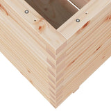 Garden Planter 60x60x72 cm Solid Wood Pine 3282614