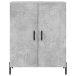 Highboard Concrete Grey 69.5x34x180 cm Engineered Wood 3189265
