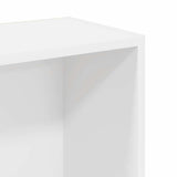 Bookcase White 80x24x109 cm Engineered Wood 857835