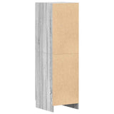 Kitchen Cabinet Grey Sonoma 38x41.5x131.5 cm Engineered Wood 860117