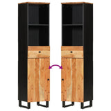 3 Piece Bathroom Furniture Set Solid Wood Acacia 3200638