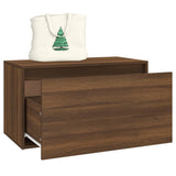 Hall Bench 80x40x45 cm Brown Oak Engineered Wood 816049