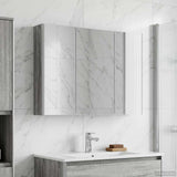 Bathroom Mirror Cabinet Grey Sonoma 103.5 x 15.5 x 70 cm 889276