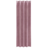 Blackout Curtains 2 pcs Dark Pink 140 x 245 cm Velvet 4107241