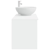Bathroom Furniture Set 2 pcs White Engineered Wood 3403912