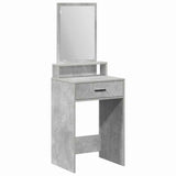 Dressing Table Concrete Grey 50 x 41 x 140 cm Engineered Wood 865130
