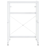 Bathroom Washbasin Frame White 59x38x83 cm Iron 338497
