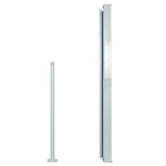 Patio Retractable Side Awning 170x300 cm Blue 48366
