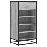 Shoe Rack Grey Sonoma 48x38x97.5 cm Engineered Wood 849212
