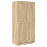 803437 Wardrobe Sonoma Oak 82,5x51,5x180 cm Engineered Wood