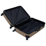 Hardcase Trolley Set 2 pcs Brown ABS 92433